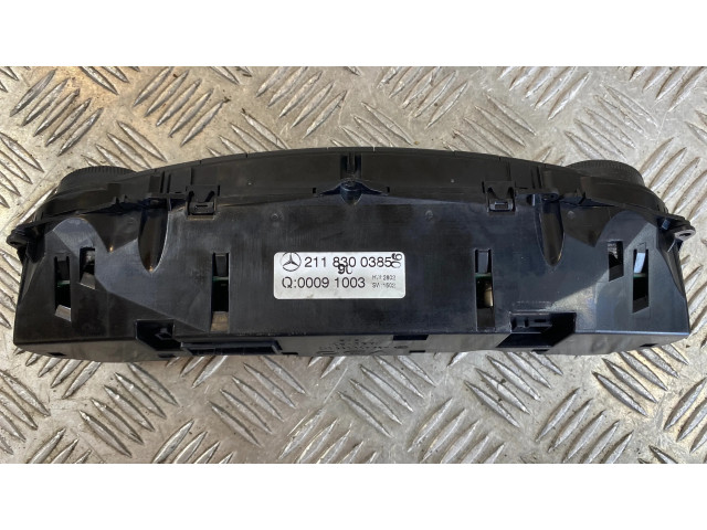 Блок управления климат-контролем 2118300385, HV2802   Mercedes-Benz E W211