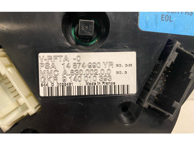 Блок управления кондиционера воздуха / климата/ печки (в салоне)