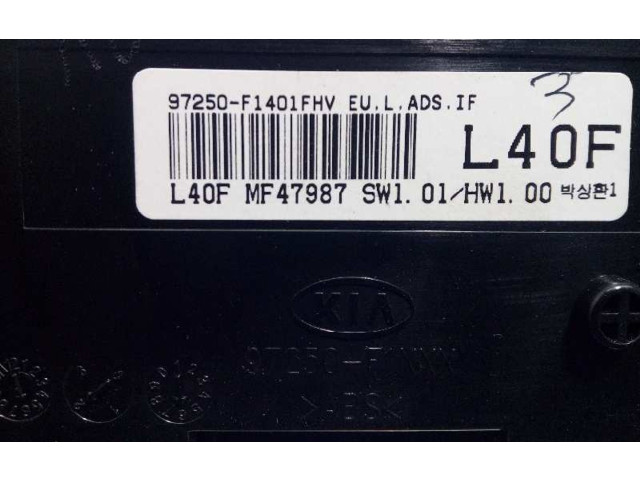 Блок управления климат-контролем 97250F1401FHV   KIA Sportage