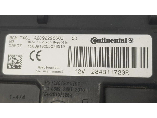 Блок управления 284B11723R Dacia Dokker