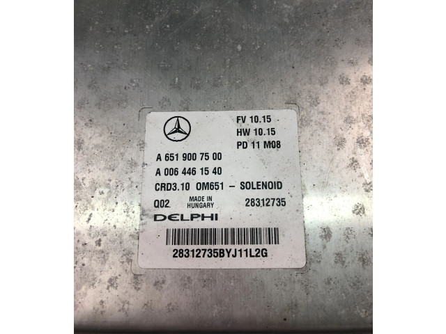 Řídící jednotka A6519007500, A0064461540   Mercedes-Benz E C207 W207 2012