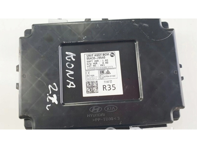 Pojistková skříňka Řídící jednotka BSM 954c0j9540 Hyundai Kona I 2021