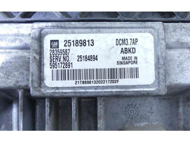 Řídící jednotka 25189813, IMPRK1342063 Chevrolet Captiva 2012