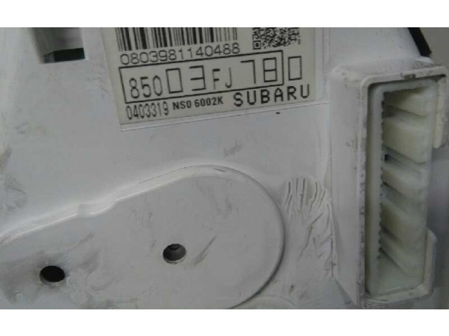Панель приборов 85003FJ78 Subaru XV