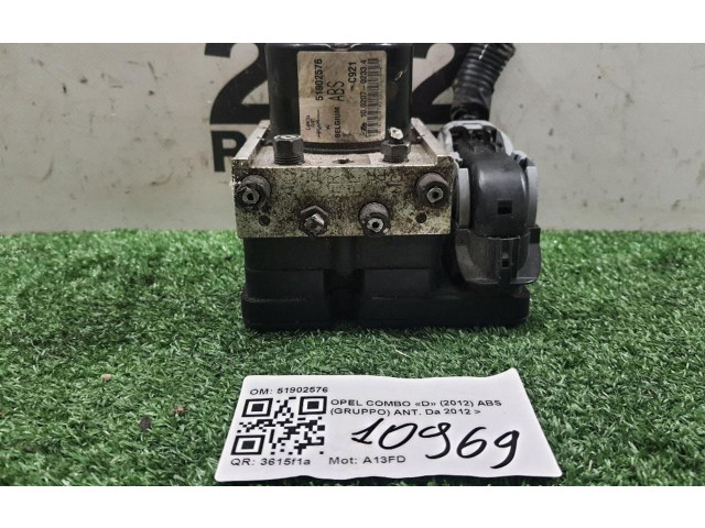 Блок АБС 51902576, 51902576   Opel  Combo D  2011 - 2017 года