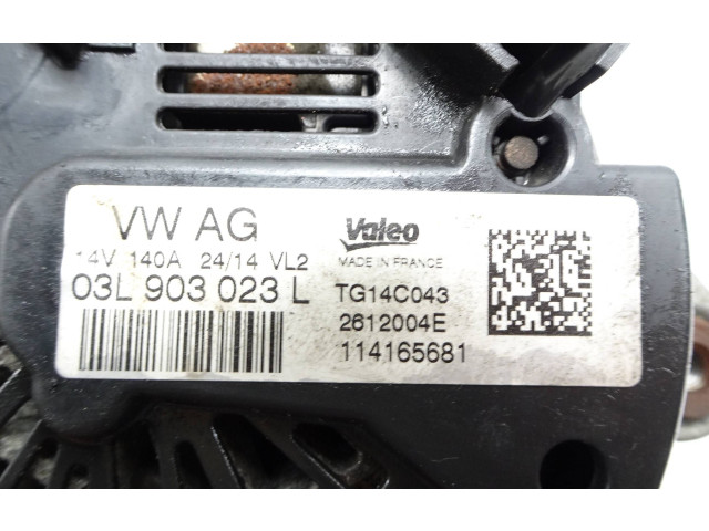 Генератор 03L903023L, 2612004E Skoda Octavia Mk3 (5E)