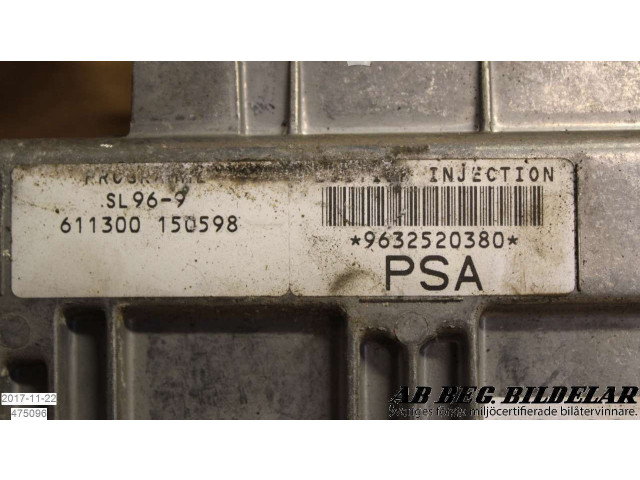 Řídící jednotka 9632520380 Citroen Berlingo 2000