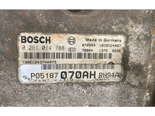 Řídící jednotka 0281014788, P05187070ah Chrysler Voyager 2008