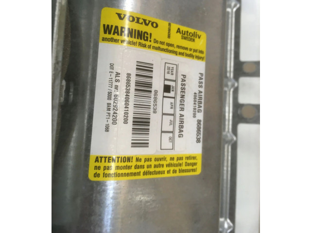 Подушка безопасности пассажира    Volvo V70