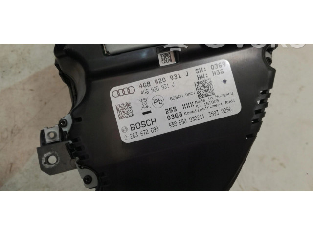 Панель приборов 4G8920931J, 4G8920931J Audi A7 S7 4G