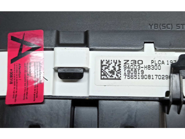 Přístrojová deska KIA Stonic 2019 94003H8300, 94003-H8300