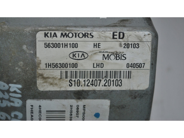  рейка  Колонка рулевая 563001H100   KIA Ceed 2006 - 2012 года