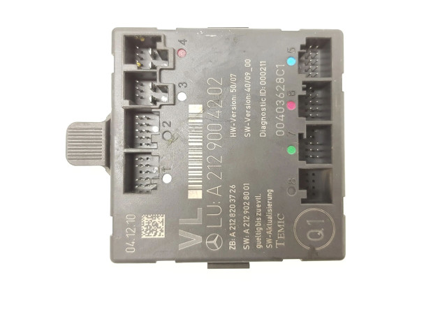 Блок управления A2129004202, A2129004202   Mercedes-Benz GLK (X204)