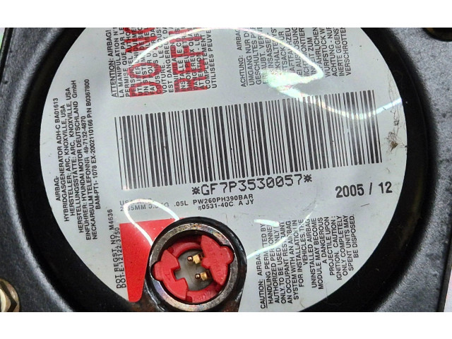 Подушка безопасности водителя 569003KXXX, GF7P3530057   Hyundai Sonata