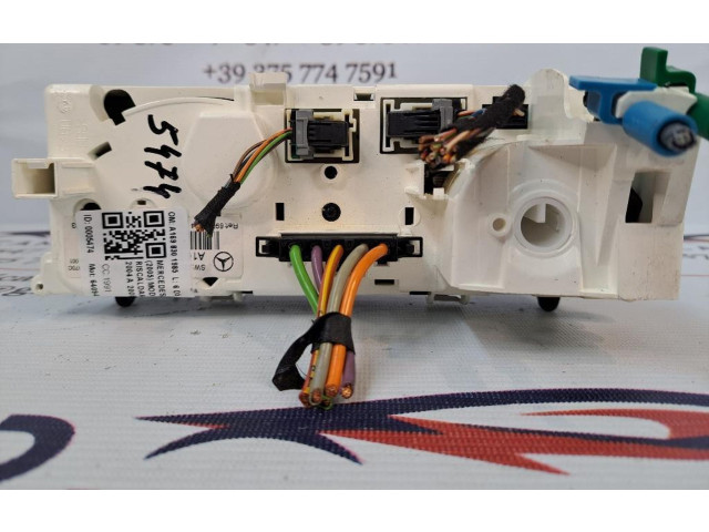 Блок управления климат-контролем A1698301985, 640942 Mercedes-Benz A W169