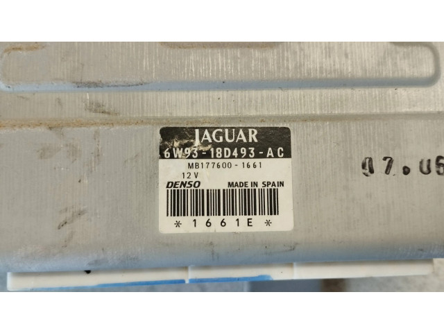 Блок управления климат-контролем 6W93-18D493-AC, MB177600-1661 Jaguar XJ X350