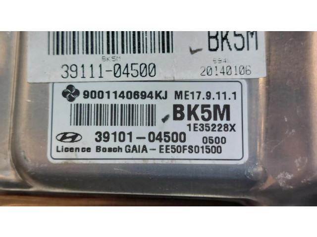 Блок управления двигателя 39101-04500 Hyundai i10