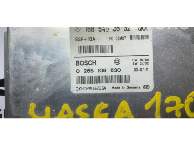 Блок управления АБС 1685453532   Mercedes-Benz A W168