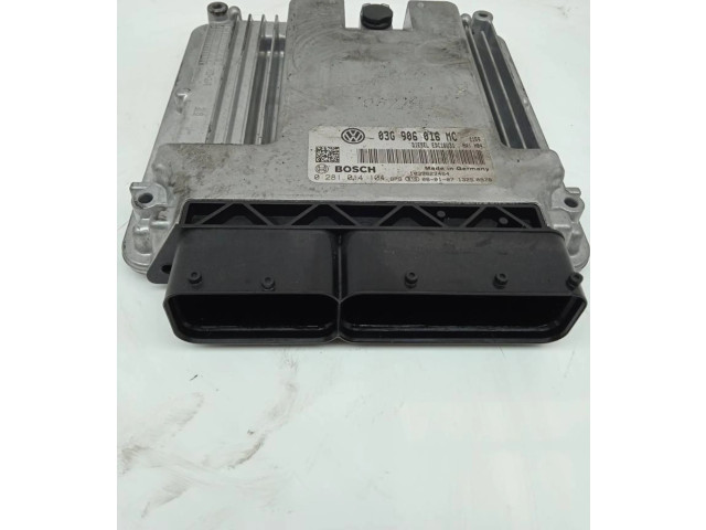 Блок управления двигателем Блок управления 0281014104   Skoda Superb B5 (3U)
