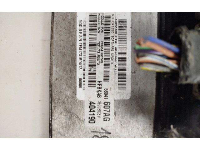 Блок управления двигателя p56041607ag   Jeep Cherokee