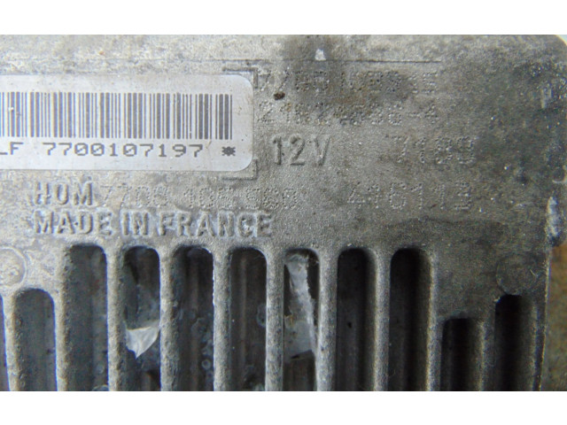 Блок управления двигателя 7700107197 Renault Twingo I