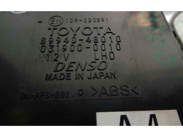 Блок управления 8994048010, 0319000010 Lexus RX XU10