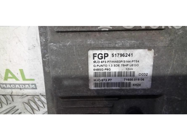 Комплект блоков управления NT Fiat Grande Punto