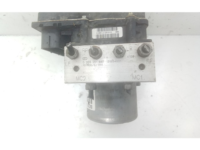Блок управления АБС 0265251997, 0265251997   Fiat Punto Evo