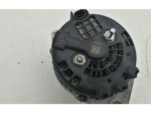 Генератор 1541243522, 96843503 80a  1.0 1.2 80a   Chevrolet Spark      