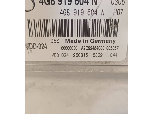 Дисплей    4G8919604N, A2C92484000   Audi A7 S7 4G