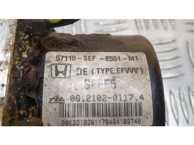 Блок АБС 57110SEFE551M1, 06210201174 Honda Accord 2003-2007 года