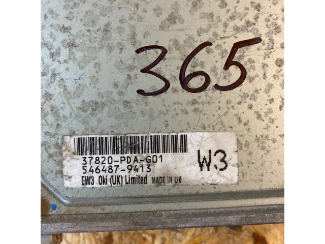 Блок управления двигателя 37820PDAG01, 5464879413   Honda Accord