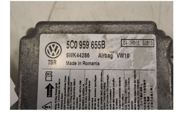Блок подушек безопасности 5K0959655B Volkswagen Golf Plus