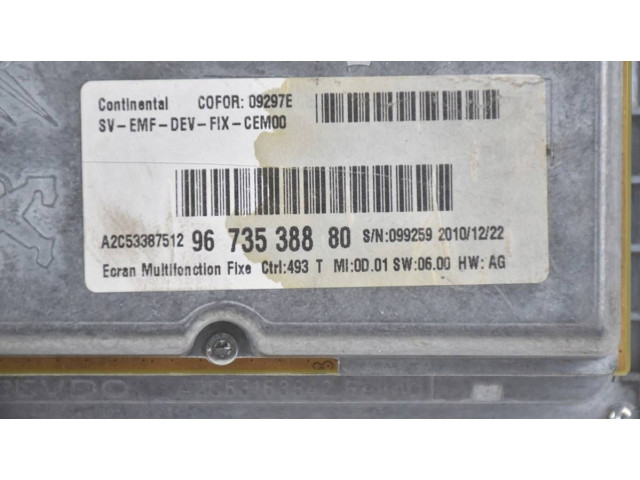 Дисплей    A2C53387512, 9673538880   Citroen C5