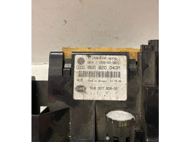 Блок управления климат-контролем 8D0820043M, 5HB00790805 Audi A3 S3 8L