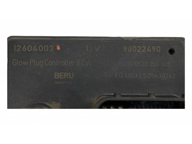 Блок управления двигателем Блок управления 98022490, 12604003 Chevrolet Express