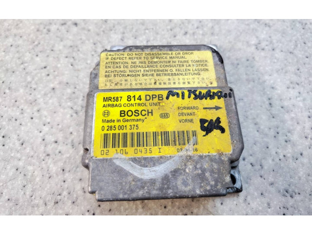 Блок подушек безопасности 0285001375, MR587814DPB   Mitsubishi Space Star
