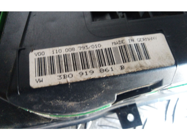 Přístrojová deska Volkswagen PASSAT B5 1999 3B0919861B