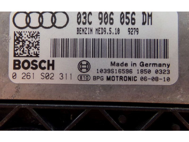 Блок управления двигателя 03C906056DM, 0261S02311   Audi RS3 8PA
