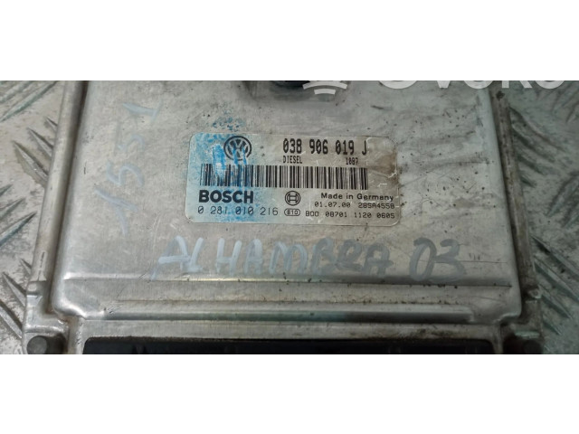 Řídící jednotka 038906019J   Seat Alhambra (Mk1) 