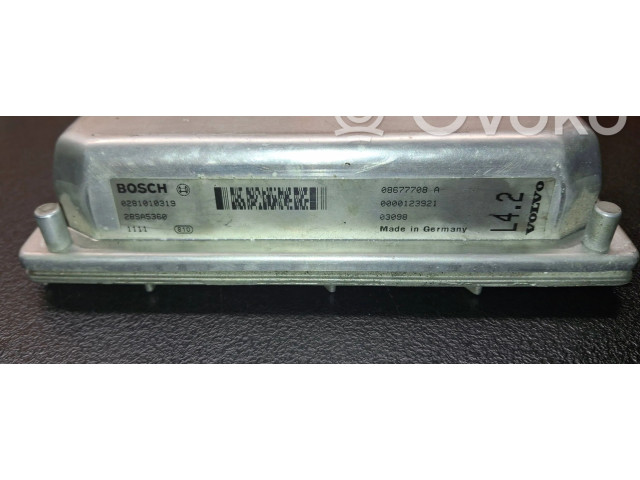 Блок управления двигателя 0281010319, 08677708A   Volvo XC90