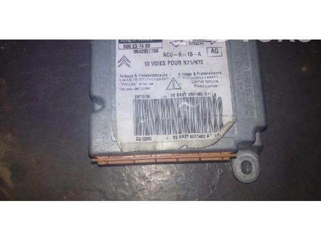 Блок подушек безопасности 9642927780 Citroen Xsara