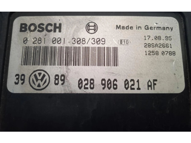 Блок управления двигателем Блок управления Volkswagen Golf III