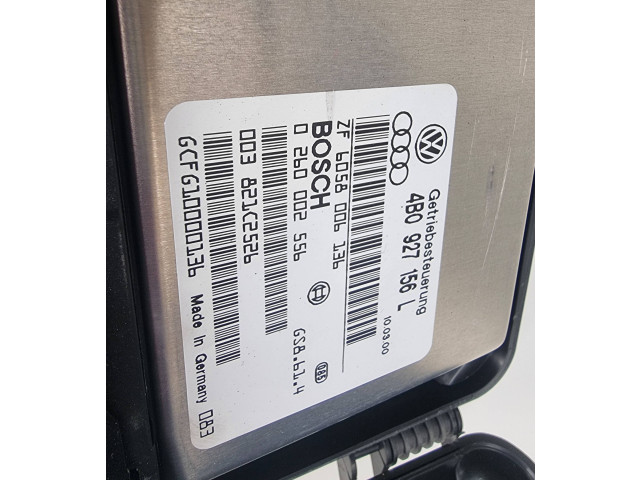 Блок управления коробкой передач 4B0927156L, 6058006136 Audi A6 S6 C5 4B
