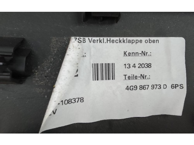 Отделка загрузочная дверь (молдинги) Audi A6 S6 C7 4G 2011 - 2018 года