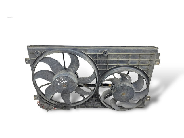Вентилятор радиатора 1K0121207T Audi A3 S3 A3 Sportback 8P 1.4