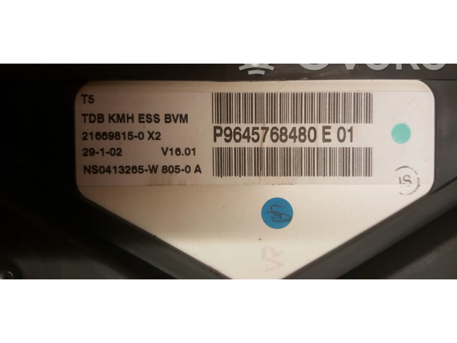 Спидометр (приборный щиток) 9645768480 Peugeot 307 2001