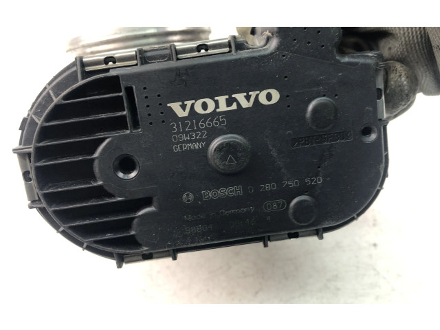 Дроссельная заслонка       Volvo S80  2007 - 2013 года   