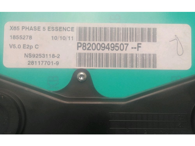 Спидометр (приборный щиток) 8200949507, 8200949507   Renault Clio II   