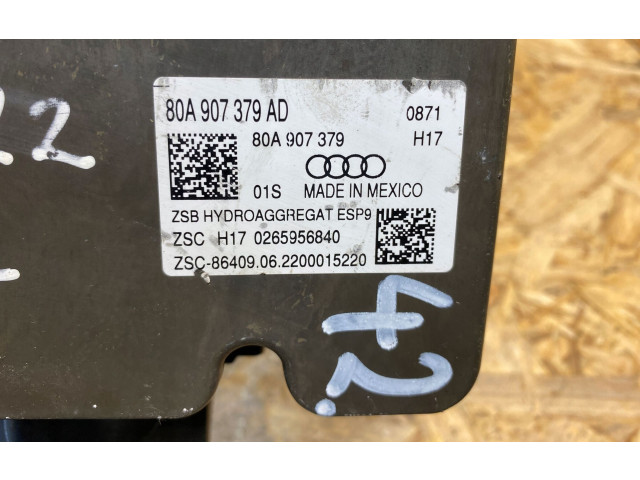 Блок АБС 80A907379AD, 80A907379   Audi  Q5 SQ5  2017 -  года